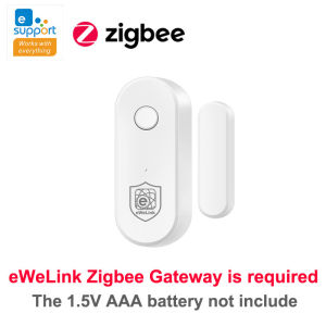 Zigbee Smart Door Window Sensor Home Open /Closed Detectors EWeLink App Control Security Alarm Work With Alexa Google Home Alice