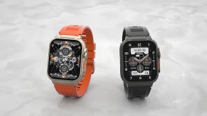 LIGE Pintar Jam Tangan Pria 196 inci sentuhan penuh 600mAh baterai - jam tangan olahraga tahan air - Smart Watch Trendy