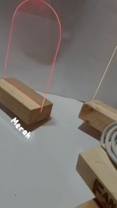 Tatakan Stand Kayu Lampu LED Akrilik base lamp acrylic A6 / stand led acrylic / tatakan lampu hias acrylic led strip / lampu hias acrylic