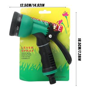 YESPERY Multi-Function Spray Nozzle 8 Modes High Pressure Hose Nozzle for Car Wash & Garden Watering Outdoor Cleaning Tool