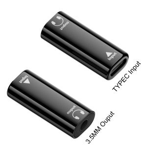 USB TYPE-C Female To DC 3.5mm Plug Male & Female Headphone Cable Adapter CD Player Audio Car Aux For iPhone 16 15 Samsung Xiaomi