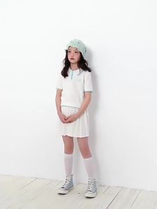 LOVESASAKIDS | Breathable Comfy Color Block Long Cotton Polo Knitwear