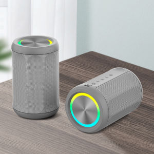 Newmsnr | Portable Bluetooth Speaker Bluetooth 5.4 Wireless Mini KTV Speaker RGB Light IP55 Waterproof HiFi Sound Support FM 12H Play Time