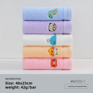 GRACE | Soft Absorbent Cotton Face Towels 5 Pieces