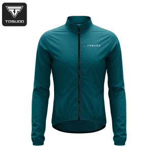 TOSUOD | TOSUOD Men Cycling Windbreaker Jacket Spring Autumn Windproof Full‑Zip Bicycle Wind Coat Lightweight MTB Cycling Outerwear