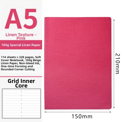 Multifunctional Grid Line Notebook