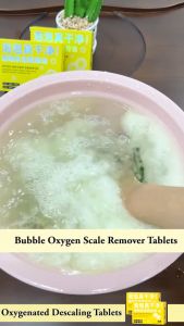 Multifunctional Active Oxygen Descaling Tablets: Gentle Stain Removal for Tea Utensils