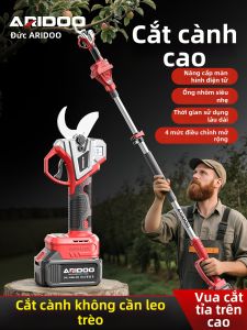 aridoo | Kéo Cắt Cành Cao Điện Telescopic