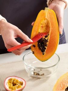 Kitchen Tool Tomato Scoop Vegetable Cup Drain Juice Avocado Seed Remover Fruit Divided Kitchen Gadget Tomato Digging Spoon