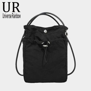Lightweight Canvas Crossbody Bag for Women Summer 2024 Mobile Phone Bag Leisure Walking Bag Small Mini Shoulder Bag