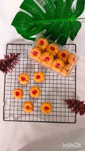 Kue Thumprint Strawberry / Kue Kering Lebaran / Kue Kering Thumprint