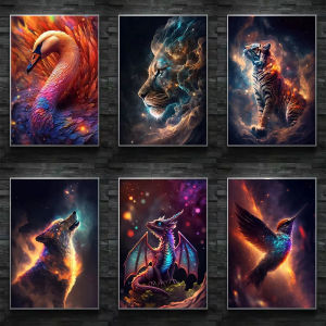 Jigsaw Puzzle for Adults 1000Pieces Abstract Cosmic Creature Artwork Mindful Game Stress Relief Decor Gift