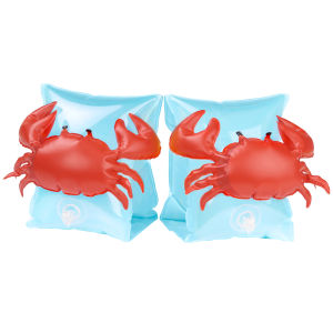 Swim Arm Bands for Kids Inflatable Pool Floats Sleeves for Toddlers Blow Up Swimming Wing Armlets Floatation Toddlers Boys Girls Learning Swim Training Aids Arm Floaties