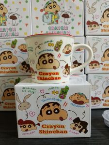 Ready Stock For KL❣️Shin Chan Ceramic Mug 蜡笔小新陶瓷马克杯