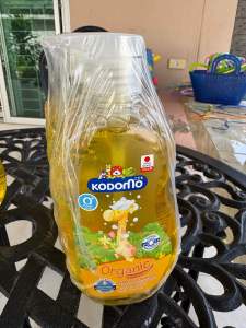 [ แพ็ค 3 ขวด ] Kodomo แชมพูเด็ก โคโดโม สูตรออริจินอล โฉมใหม่! ออร์แกนิค อโลเวร่า(สีเหลือง) 400 มล.ขวดปั้ม