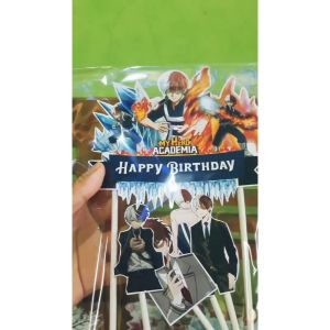 Cake Topper kue ulang tahun karakter anak muslim islami
