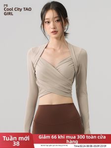 MITAOGIRL | Padded Tight Fitted Running Sports Long Sleeve Training Top