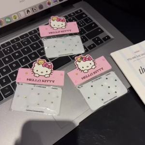 Sanrio | Hello Kitty HD Glitter Diamond Lens Film Protective For iphone 16 15 14 17 Pro Max 17 Phone Camera Screen Glass Protector Film