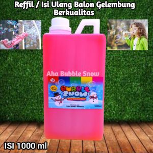 bubble gun 1000 ml | Isi ulang Balon gelembung udara