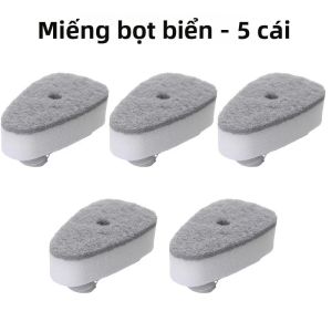 Bộ Bàn Chải Vệ Sinh Nhà Bếp 2 Trong 1 Với Đầu Bàn Chải Có Thể Tháo Rời Và Hộp Đựng Xà Phòng Bằng Bọt Biển Dụng Cụ Rửa Chén Thân Thiện Với Môi Trường