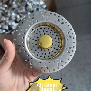 Drain Strainer for Sink Basin Odor Prevention
