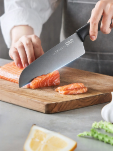 Kuhn Rikon | Titanium Coated Santoku Knife