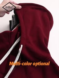 Mens Hoodie Jacket Streetwear Long Sleeve Sweatshirts Zipper Hooded Pullover Male Sportswear Autumn Men Clothing Streetwear