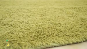 Karpet Bulu rasfur bulat isi polyfoam Uk diameter 120cm tebal 25cm LP