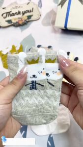 Set 5 đôi tất/vớ Tiny lưới chất liệu cotton mềm mại thoáng khí cho bé