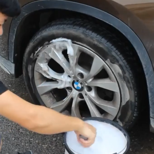 Shark Wax Car Wheel Brush Car Rim Brush Car Tyre Brush Iron Remover Car Wash Equipment Tool