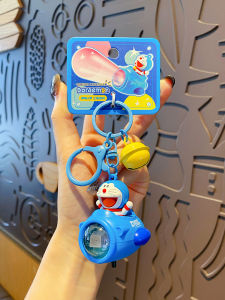 Abu & Mifa | Cute Doraemon Astronaut Ambient Light Keychain
