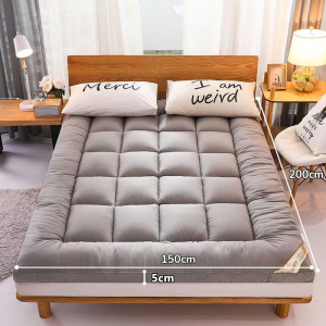 MISO Thicker Tilam Topper Mattress Single/Queen/King Size Four Seasons Foldable Tilam Matress Topper Feather Velvet Soft Tilam Foldable Mattress