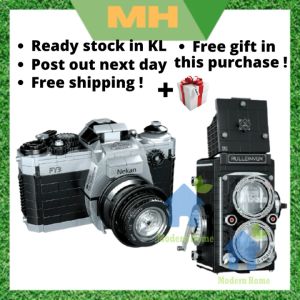 MH Ideas Camera Building Blocks Photography Retro Classic Polaroid Model DIY Toys Creative Gifts
