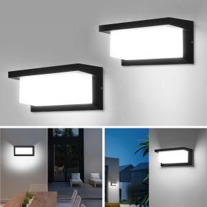 Vintage LED Rectangular Wall Lamp Indoor Outdoor Porch Light Living Room Bedroom Courtyard Home Decoration Retro Style Lamp!
