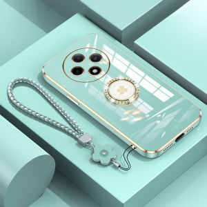 Oppo A3pro Phone Case New Model 5G Silicone Protective Cover Full Protection with Stand Anti-Fall for Men And Women Simple Design