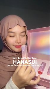 HANASUI NEXT LEVEL BUTTER BALM TINT TINTED LIPBALM LIPGLOSS MAKEUP KOSMETIK WAJAH