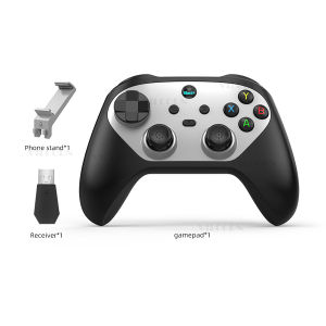 2.4GHz Wireless Mobile Game Controller for iOS Android PC Switch 1/ OLED Gamepad with Hall Joystick Hall Trigger Turbo 6-Axis