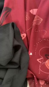 Vải Voan Xô Gân Họa Tiết Khổ 1m48 - Không Co Giãn Mỏng - May Đầm Váy Áo Kiểu - Cần Lót