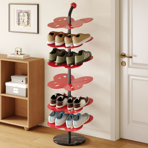 Indoor Simple Butterfly Shoe Rack Multi-Layer Not Occupying Space Good Looking Home Entrance Modern Minimalist Iron Storage
