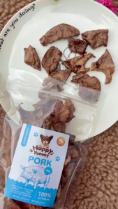 ปอดหมูอบแห้ง ขนมสุนัข เคี้ยวง่ายได้ประโยชน์ น้ำหนักเบาได้ปริมาณเยอะมากๆ