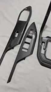 Ốp Nội Thất Vân Carbon Xe Toyota AVANZA 2022-23 Mẫu Nhựa ABS Nhúng Giả Vân Carbon Cao Cấp
