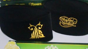 Peci Uas Muslim United Sedulur Saklawase Kopiah Songkok Ustadz Abdul Somad Pria Anak Dan Dewasa Motif Terbaru ( Bordir Kanan Kiri)