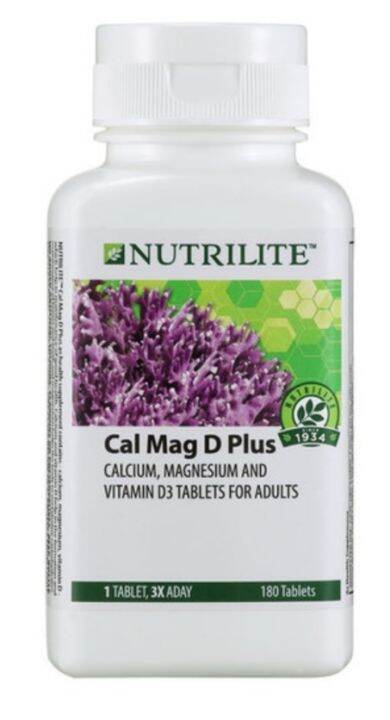 Amway Nutrilite Cal Mag D Plus 180 Tab Lazada