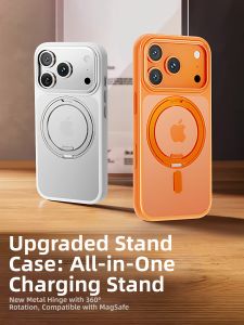 MEIGOUMEIGOU | 360 Degree Rotatable Magnetic Phone Case with Stand and Drop Protection