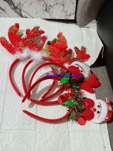 BANDO NATAL L.E.D NON L.E.D CHRISTMAS DEWASA DAN ANAK / AKSESORIS NATAL