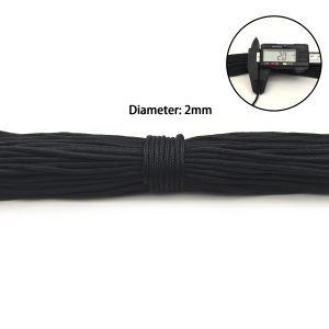 1/2/3/4/5/6mm Diameter Paracord Parachute Cord Outdoor Gear for Climbing Camping Hiking DIY Bracelet Jewelry Making Lanyard