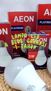 Lampu Garansi Platinum LED Bulb 5w 7w 9w 12w 15w 18w 25w Bohlam LED Cool White E27 Garansi 1 Tahun