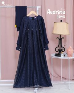 GAMIS WISUDA ANAK SD TK MEWAH AUDRINA NAVY MARON MAROON 5-12 TAHUN LABELLA GAMIS ANAK POLOS PLAIN CANTIK MEWAH