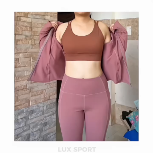 Áo khoác nữ LUKY Áo tập thể thao gym yoga chống nắng chống UV thoáng mát thun co giãn 4 chiều dầy dặn JK05