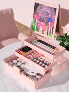 WEIKAMAYI | Art Student Large 3 Layer Foldable Storage Box